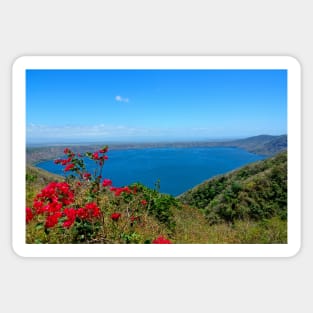 Nicaragua - Masaya Laguna De Apoyo Sticker